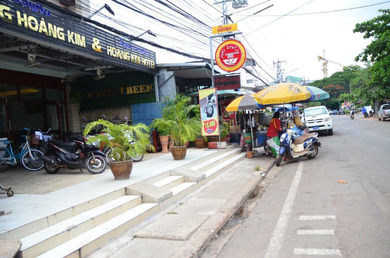 Hoang Kim Hotel Vientiane Exterior foto